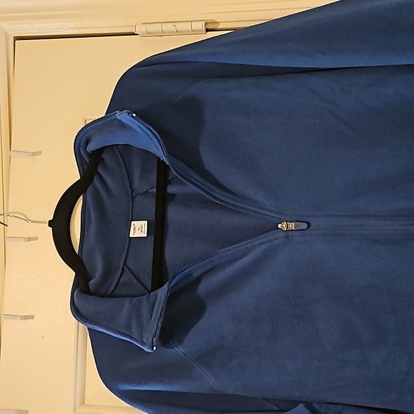 Teal Blue Fleece Old Navy Active Zipper Jacket Size XXL - Picture 3 of 10